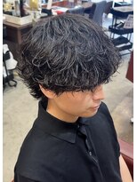 ハイパー(HYPER)&nbsp;波巻きシャドウパーマ【メンズ/パーマ】