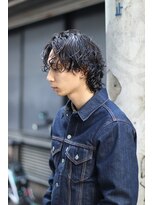 ルアウラフ 福島店(LUAU LOUGH)&nbsp;メンズミディアム/グランジパーマ