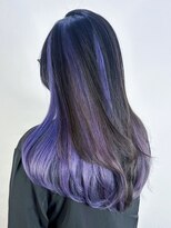 シオン(shion) イメチェンロングハイトーンダブルカラーブリーチ_ba584931