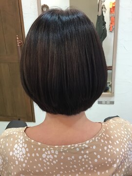 ヘアーサロン リベーラ(Hair Salon Libela) 【50代、カラー部分縮毛矯正】