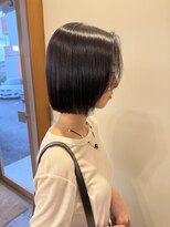 カノエ 松江東津田店(canoe)&nbsp;切りっぱなしボブ
