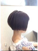 スッとまとまるショートボブ　瑞江