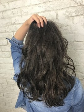 プライズ アイリス 池袋東口店(prize Iris) グレージュ/かきあげバング/大人ミディ【池袋】【池袋駅前】