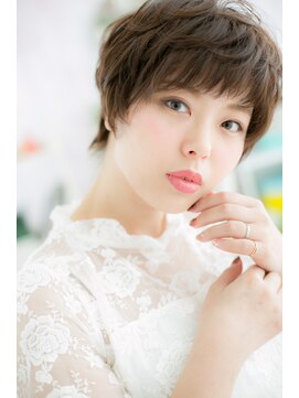 ヘアアンドビューティー ミック(Hair & Beauty miq) 甘辛MIX☆フェミニンショート(miq阿佐ヶ谷)