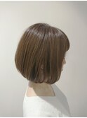 20代30代40代50代丸みショート無造作カールデザインカラー