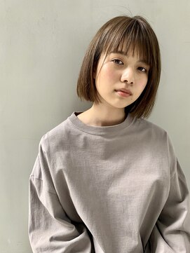 ミィ 表参道(mee.) 【mee.】ブチ　オシャレストレートボブ