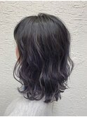 ハイライト×ラベンダーアッシュ×グラデーションカラー