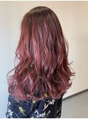 ピンクバイオレット×グラマラスウェーブ  【alia橋本】