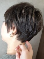 レリーヘアーデザイン(lelie hair design) 【lelie土居】マッシュショートハイライトstyle