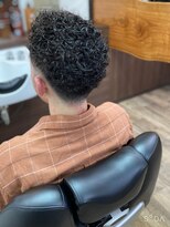ヘアークラフト&nbsp;フェードカット+ハードパーマ