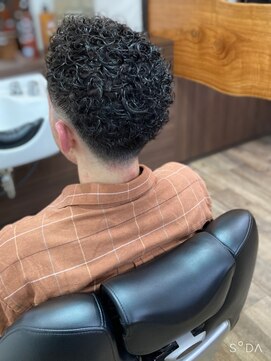 ヘアークラフト フェードカット+ハードパーマ