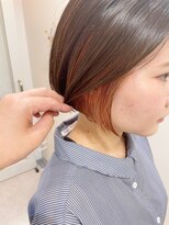 グーフィートーキョー 銀座(Goofy Tokyo)&nbsp;インナーカラー/イヤリングカラー/オレンジ