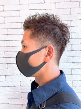 ヘアーデザイン エン(enn) デザイン刈り上げショート