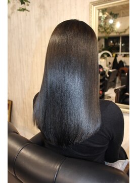 エデン トリートメントサロン 難波店(EDEN) 髪質改善/ブルーブラック/アッシュグレーで大人可愛い20代30代