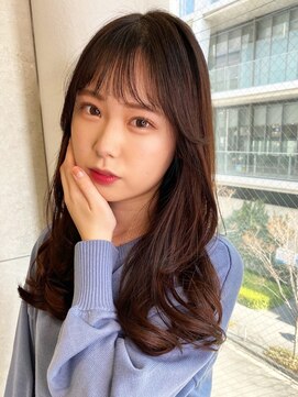 スペイディック 大阪梅田店(SPADIC) 【SPADIC大阪梅田店】韓国ヘア～フリルフロントレイヤー～