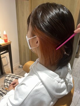ジャストビューティ ルフレ 金沢八景店(Just Beauty Rufure) ボブ/インナーカラー/ビタンミンカラー/イメチェンヘア