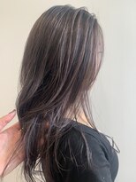 コワファースト  させぼ五番街店(COIFF1RST)&nbsp;バレイヤージュ×ラベンダーグレージュ