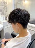 ツーブロックショート<理容室>/京成上野/御徒町/上野]
