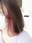 マンネリ解消インナーカラー