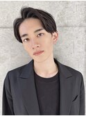 ビジネスカジュアル 七三パート ニュアンスパーマ