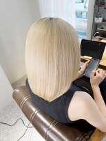 リラボ(Re.LABO)&nbsp;ブリーチ1回ぬきっぱなしブロンド