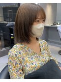 韓国レイヤー/韓国風/ボブ/髪質改善/黒髪/ブリーチなし〔池袋〕