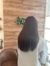 髪質改善(シャンプーブローカット込）¥11000