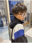 ツーブロックマッシュショートキッズカット男の子カット学割