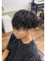 メルシー トータル ブランディング サロン(merci TOTAL BRANDING SALON) 縦落ちツイストスパイラルパーマ×マッシュスタイル