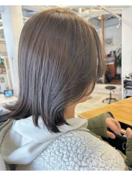 フラバー(flover) ブリーチなしダブルカラー/グレージュ【miyabi】20代30代40代