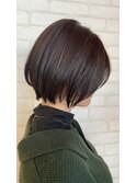 20代30代大人可愛い小顔ショートカット外ハネボブハイライト