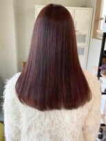 フレイムス ヘアアンドリラックス 東川口店(Frames hair&relax)&nbsp;赤ブラウン×秋カラー