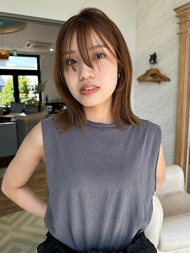 ファルファラ(farfara) 【farfara】ミディアムボブブラウン（問屋町テラス）大島結衣