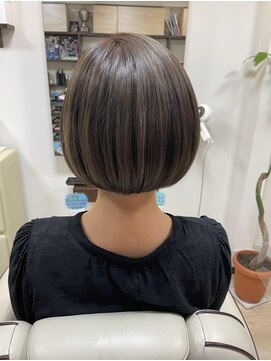 ヘアーデザインディープ hair design Deep ショートボブ