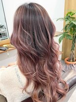 ランプ(Lamp)&nbsp;白髪ぼかし/髪質改善/インナーカラー ビフォア＆アフター