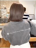 外ハネbob×ハイトーングレージュ