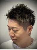 ツーブロックショートヘア