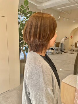 ピピバイヨーク(pipi, by yoke.) レイヤーボブ/ブラウンベージュ