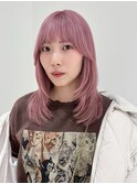 メルティカラーフェミニンロング似合わせカット_ba540731
