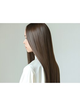 ノーベル賞受賞成分配合!潤い&艶感、理想の髪質を実現♪話題のTOKIO DESIGN INKARAMI縮毛矯正\16200　新宿