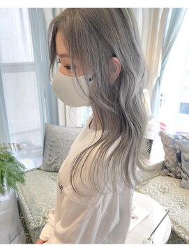 ロンド ロビン 栄(Lond robin) 透明感アイスグレー♪