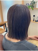 【切りっぱなしボブ】