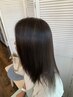【リタッチ】カット&白髪染め（根元のみ）＆トステアトリートメント￥13750