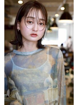 ヘアーゼロ 南新町(HAIR ZERO) 外ハネシースルー