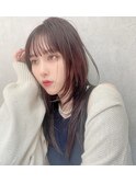 ミニウルフ髪質改善縮毛矯正酸性ストレートレイヤーカット/銀座