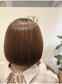 ☆マロンカラー☆艶ボブ