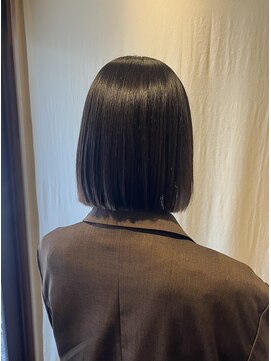 ココカラヘアー ニコ(cococara hair nico) タッセルボブ/ボブ/ミニボブ/前下りボブ