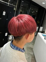 アウラ(AURA)&nbsp;メンズマッシュラウンドマッシュワインレッド