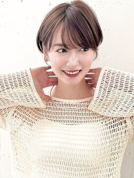 ビーチ(BEACH) 似合わせカット 大人ガーリー　ミディアムレイヤーカット