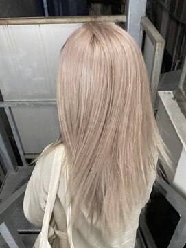 トンネルヘアー(Tunnel hair) ミルクミルクティーブロンドミルクブラウン